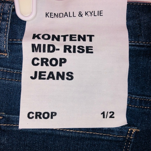 Kendall & Kylie cropped jeans - Picture 7 of 8